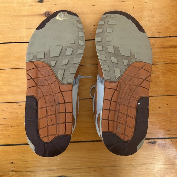 Nike Air Max 1 “PATTA” Burnt Orange Rust Sneakers - Picture 5 of 7